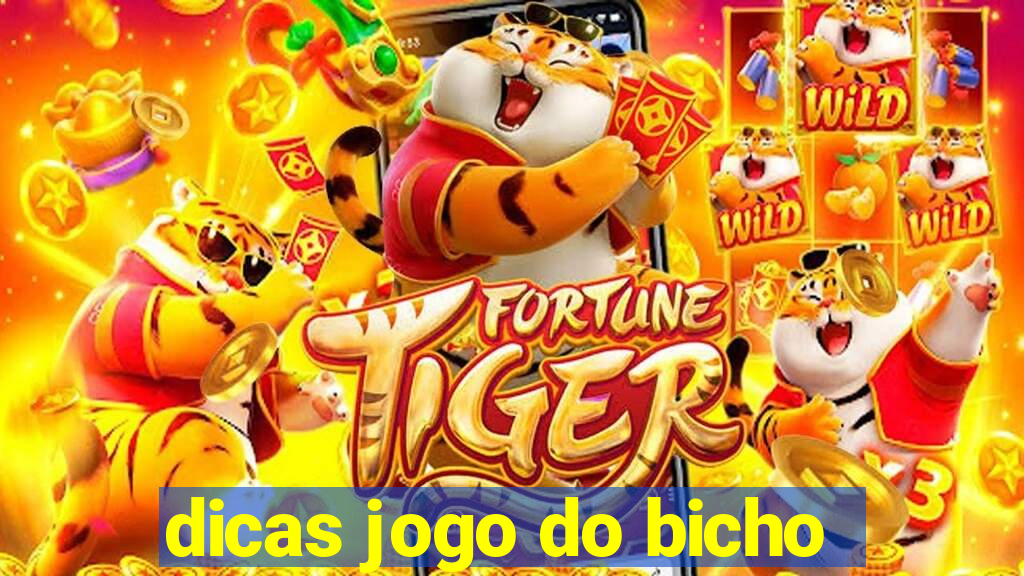 dicas jogo do bicho